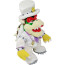 White Wedding Bowser Plush Toy 32cm