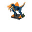 Spinosaurus From Jurassic World With Sound Effect Swingable Custom Brick Building Kit