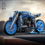 Bugatti Motorcycle Custom Brick Building Kit