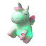 Lovely Unicorn With Lighting Effect 25cm Plush Toy