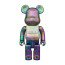 My First Bearbrick Baby Clear Black Chrome Version 400% Figure 28cm 11.02inches