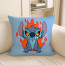 Disney Stitch On Fire Soft Stuffed Plush Pillow Multiple Sizes
