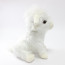 Living Nature Highland Cow White Plush Toy 25cm 9.8inches