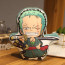 One Piece Roronoa Zoro Soft Stuffed Plush Pillow Multiple Sizes