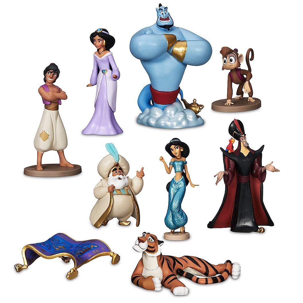 Disney Aladdin Deluxe Figurine Set - 9 pcs
