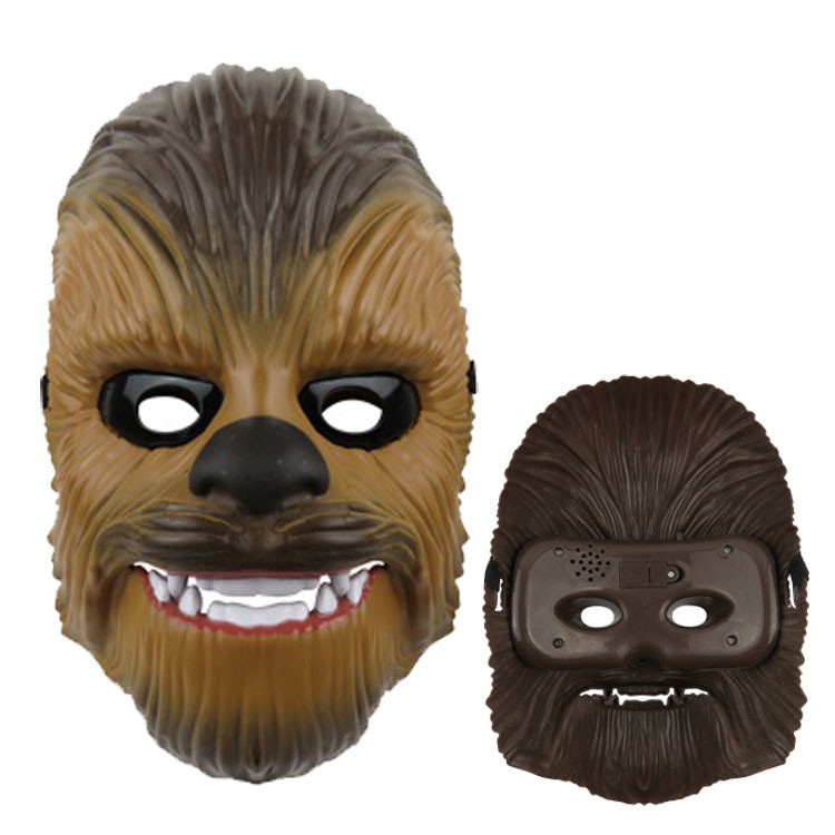 Star Wars Kids Chewbacca Half Helmet Light Up