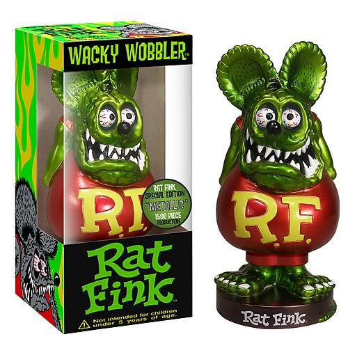 Rat Fink Metallic Wacky Wobbler