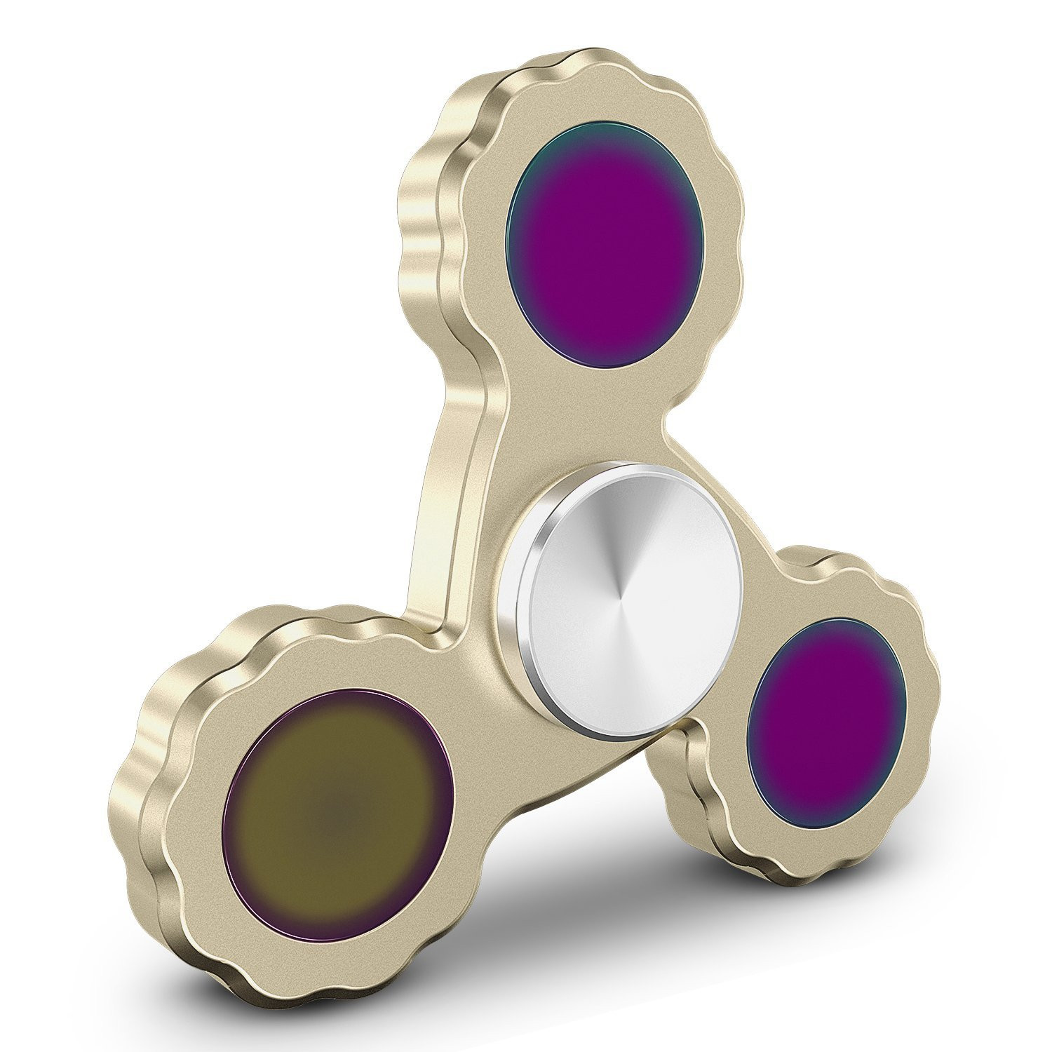 Sparin TYZEST Gold with Rainbow Sides EDC Fidget Spinner