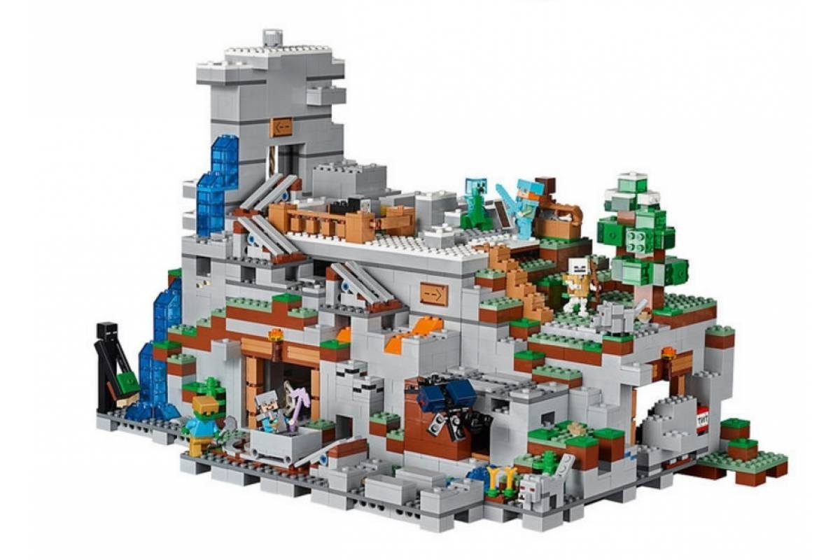 Minecraft The Mountain Cave Building Kit