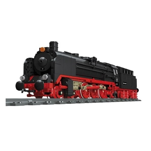 BR01 Steam Locomotive Custom Brick Building Kit