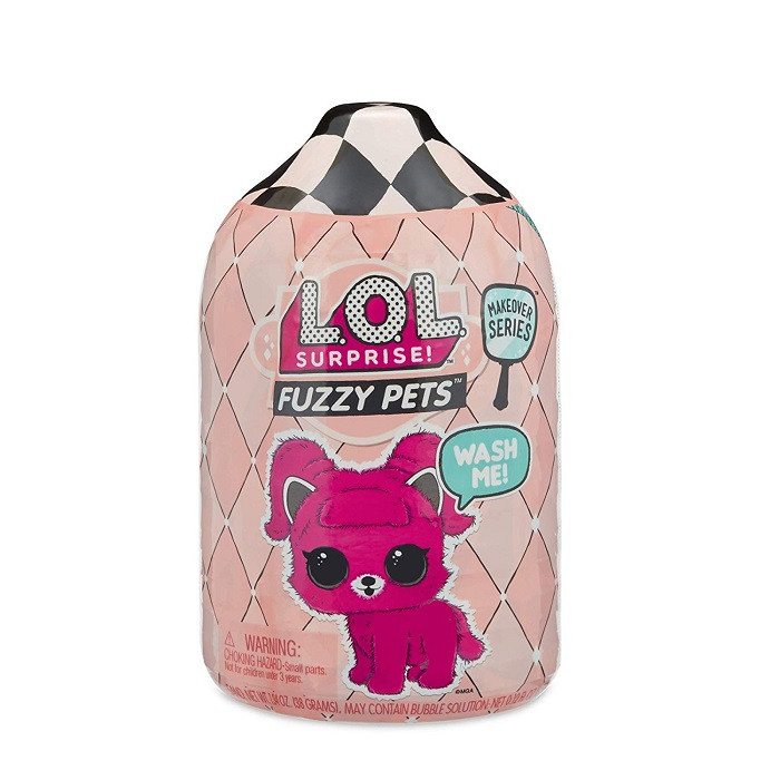 L.O.L. Surprise! Fuzzy Pets with Washable Fuzz & Water Surprises
