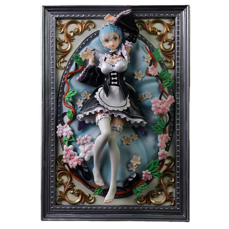 Rem From Re:ZERO Starting Life In Another World 3D Photo Frame Figure Statue