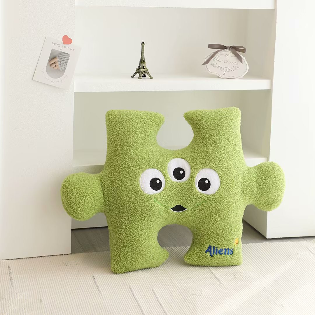 Toy Story Alien Puzzle Pillow Plush Toy
