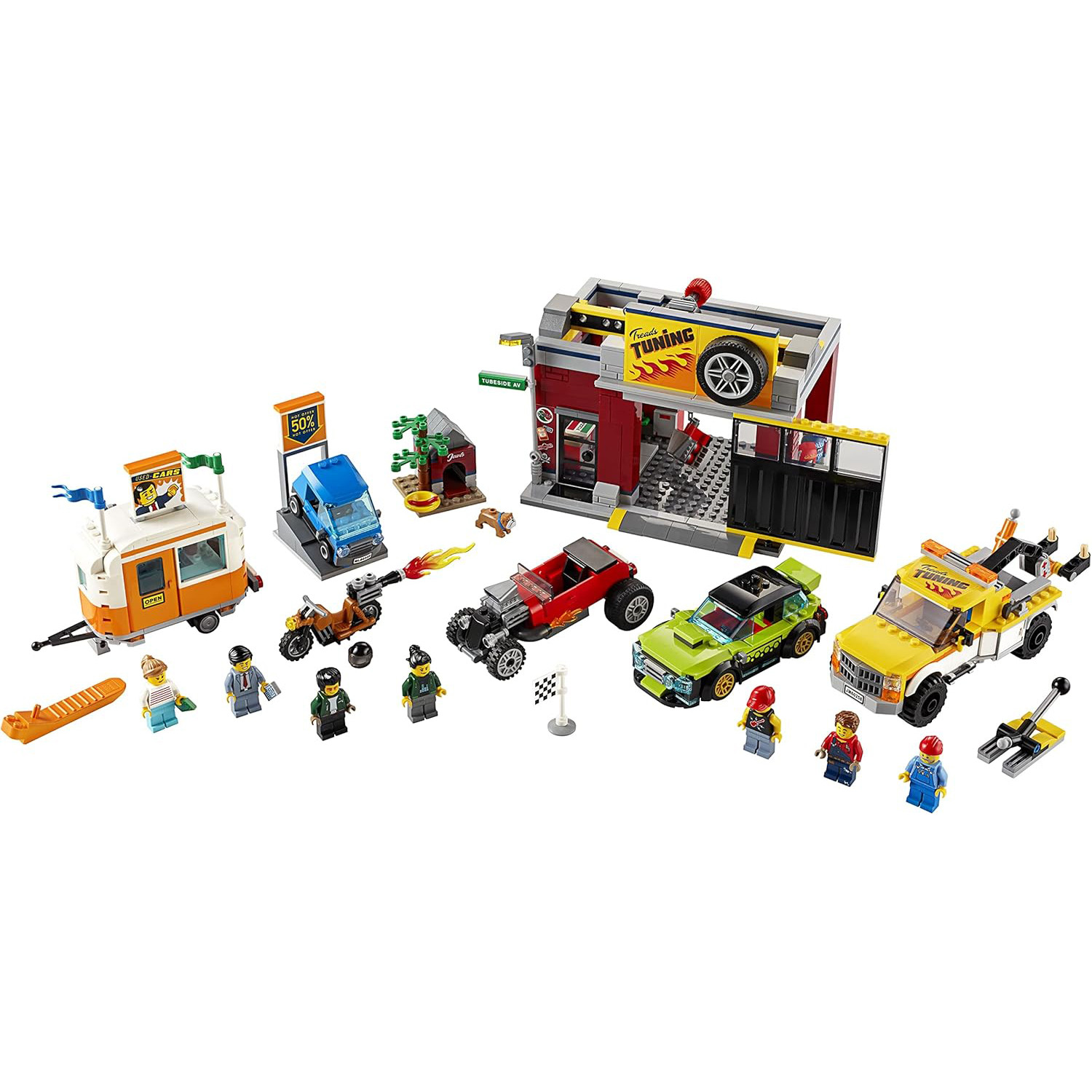 City Tuning Workshop 60258 Brick Building Kit