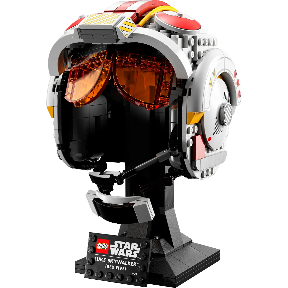 Star Wars Luke Skywalker Red Five Helmet 75327 Brick Building Kit