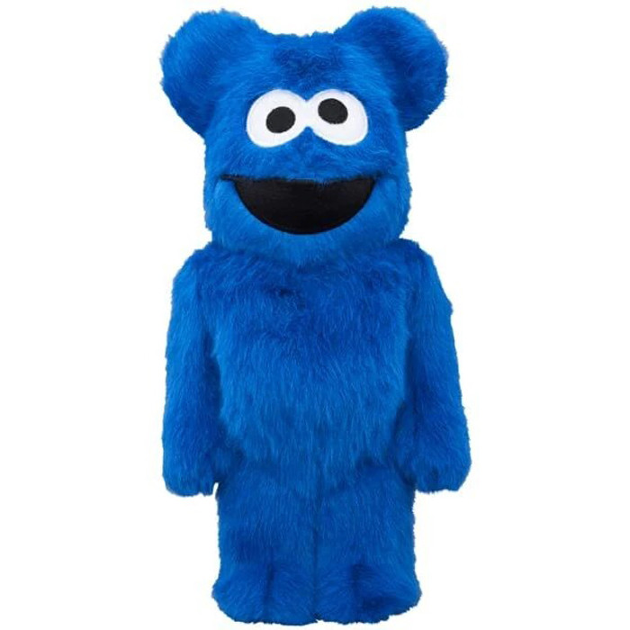 Bearbrick Sesame Street Cookie Monster Costume Version 400% Figure 28cm 11.02inches