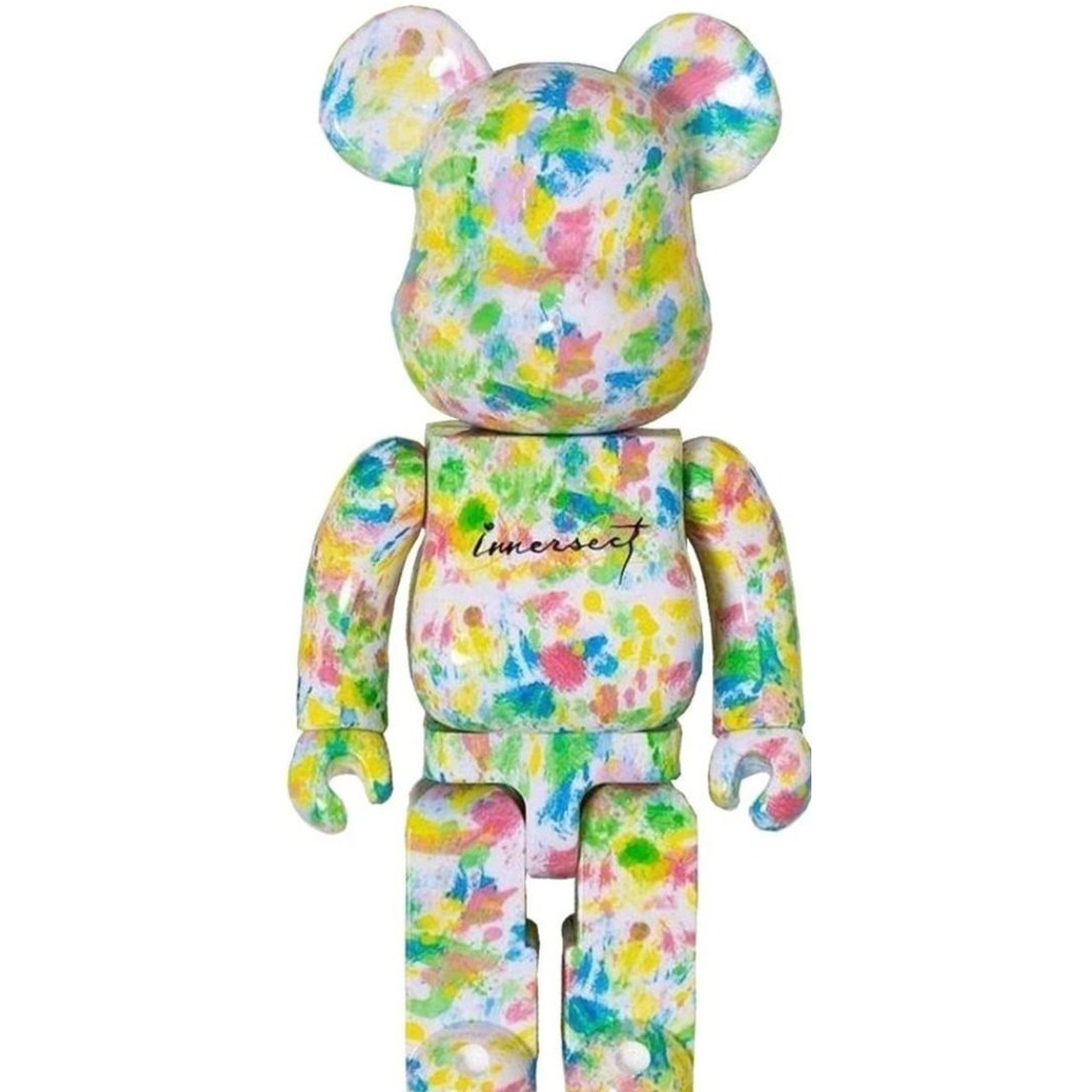 Bearbrick Innersect Multi Color 400% Figure 28cm 11.02inches