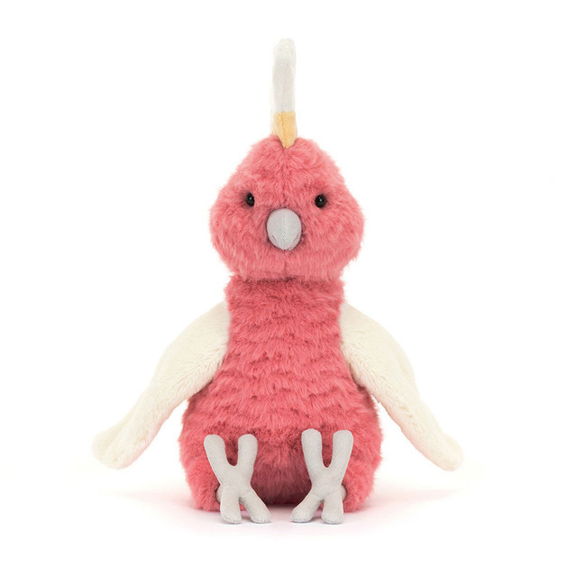 Jellycat Squawkatoo Soft Stuffed Plush 25cm 10inches