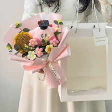 Kirby Graduation Plush Bouquet 35cm 13.78inches