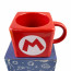 Super Mario Bros Mario Logo 3D Coffee Mug