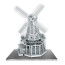 DIY 3D Stainless Steel Metal Puzzle Laser Cut-Dutch Windmill