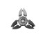 DRAGON SPINNER Trio Stainless Steel Hand Fidget Spinner
