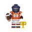 NFL Team Players Brick Minifigure Custom Set 8 Pcs