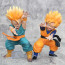 Dragon Ball Z Kid Goten Trunks Kamehameha Figure Statue Set 2 Pcs