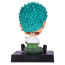 One Piece Roronoa Zoro Shaking Head Figure Car Decoration Accessories