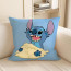 Disney Stitch Playing in Sand Soft Stuffed Plush Pillow Multiple Sizes