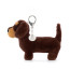 Jellycat Otto Sausage Dog Bag Charm 14cm 5.51inches