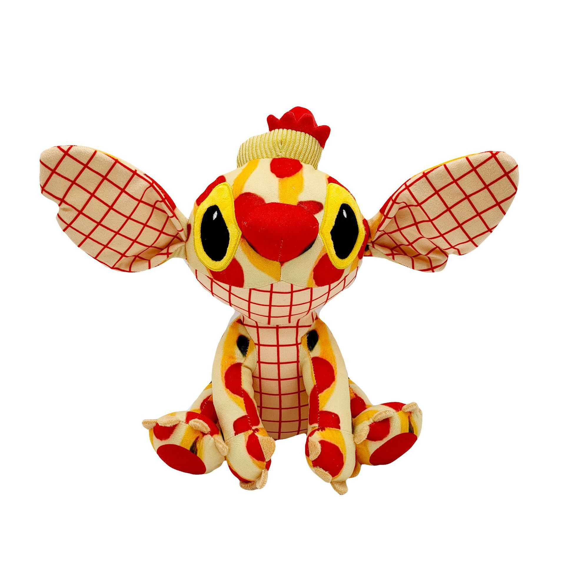 Stitch Crashes Disney Plush Lady and the Tramp