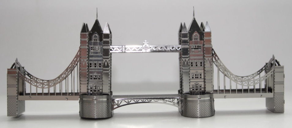 DIY 3D Stainless Steel Metal Puzzle Laser Cut-London Tower Bridge