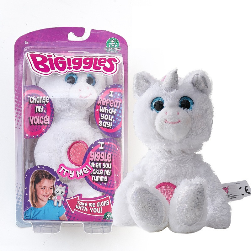 BiGiggles Phoebe The Unicorn Talking Plush