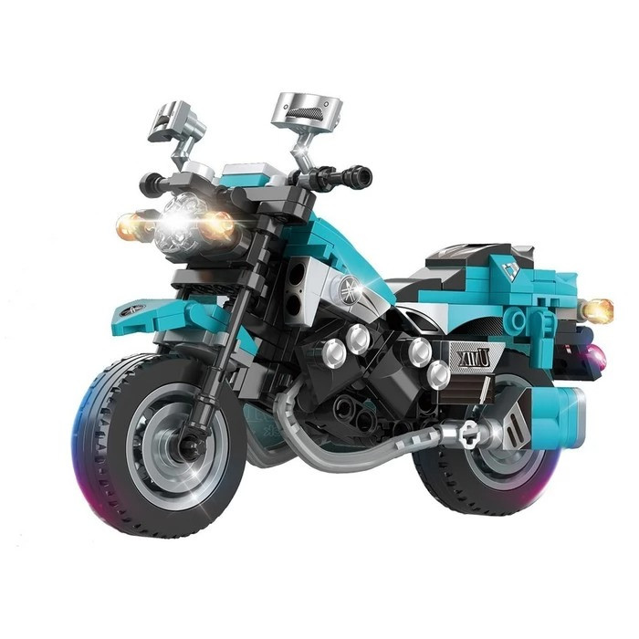 Yamaha V-Max Motorcycle Custom Brick Building Kit