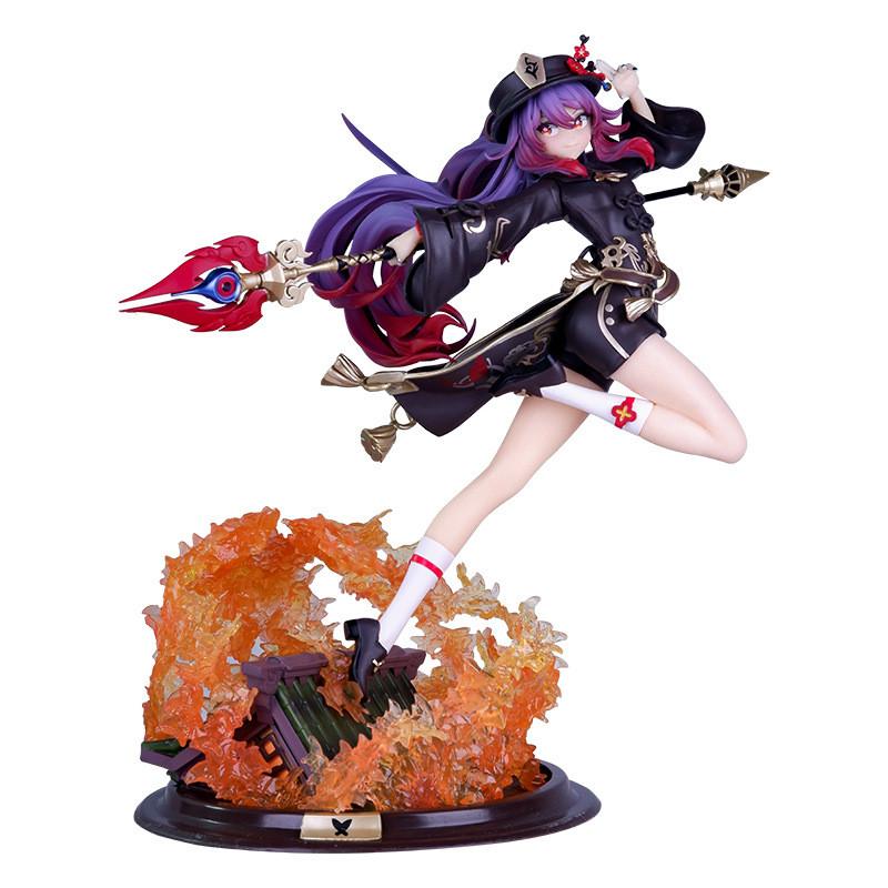 Hutao Battle Mode From Genshin Impact Figure Statue