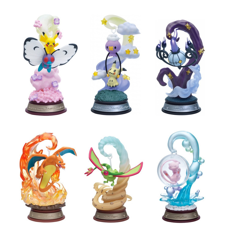 Re-ment Pokemon Swing Vignette Collection Figure Statue Complete Set