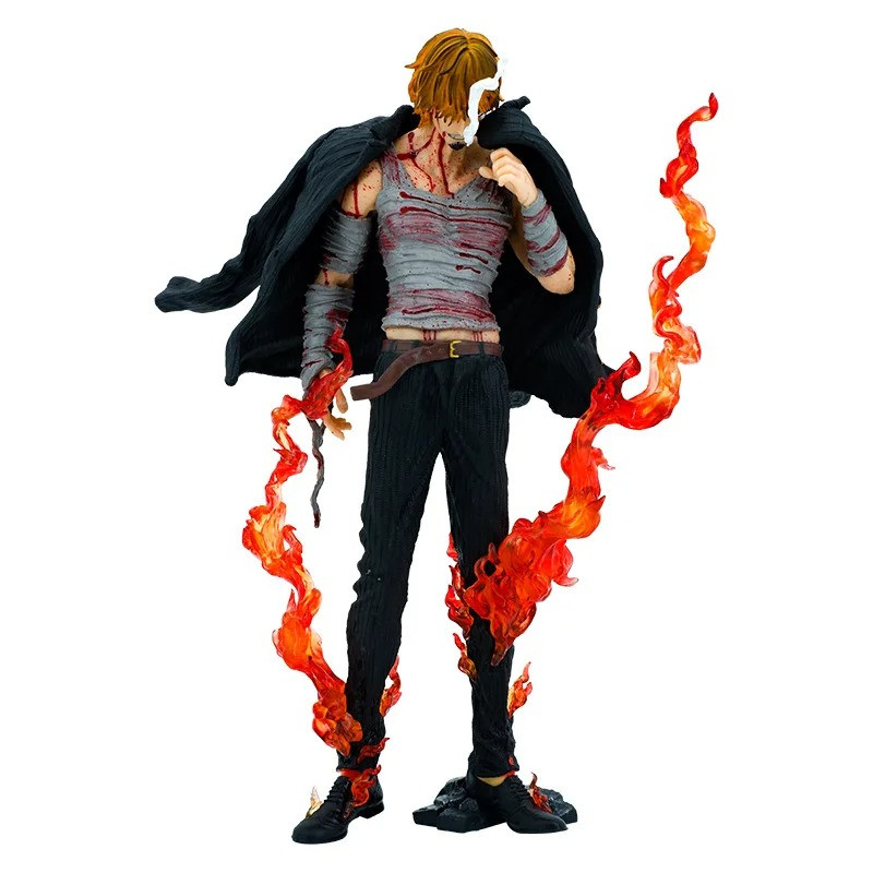 One Piece Sanji Battle Damaged Figure Statue