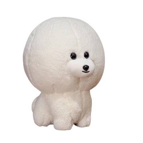 White Bichon Frise Plush Toy
