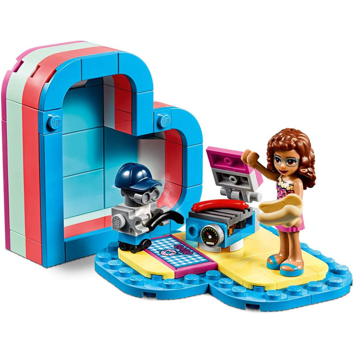 Friends Olivia's Summer Heart Box 41387 Brick Building Kit