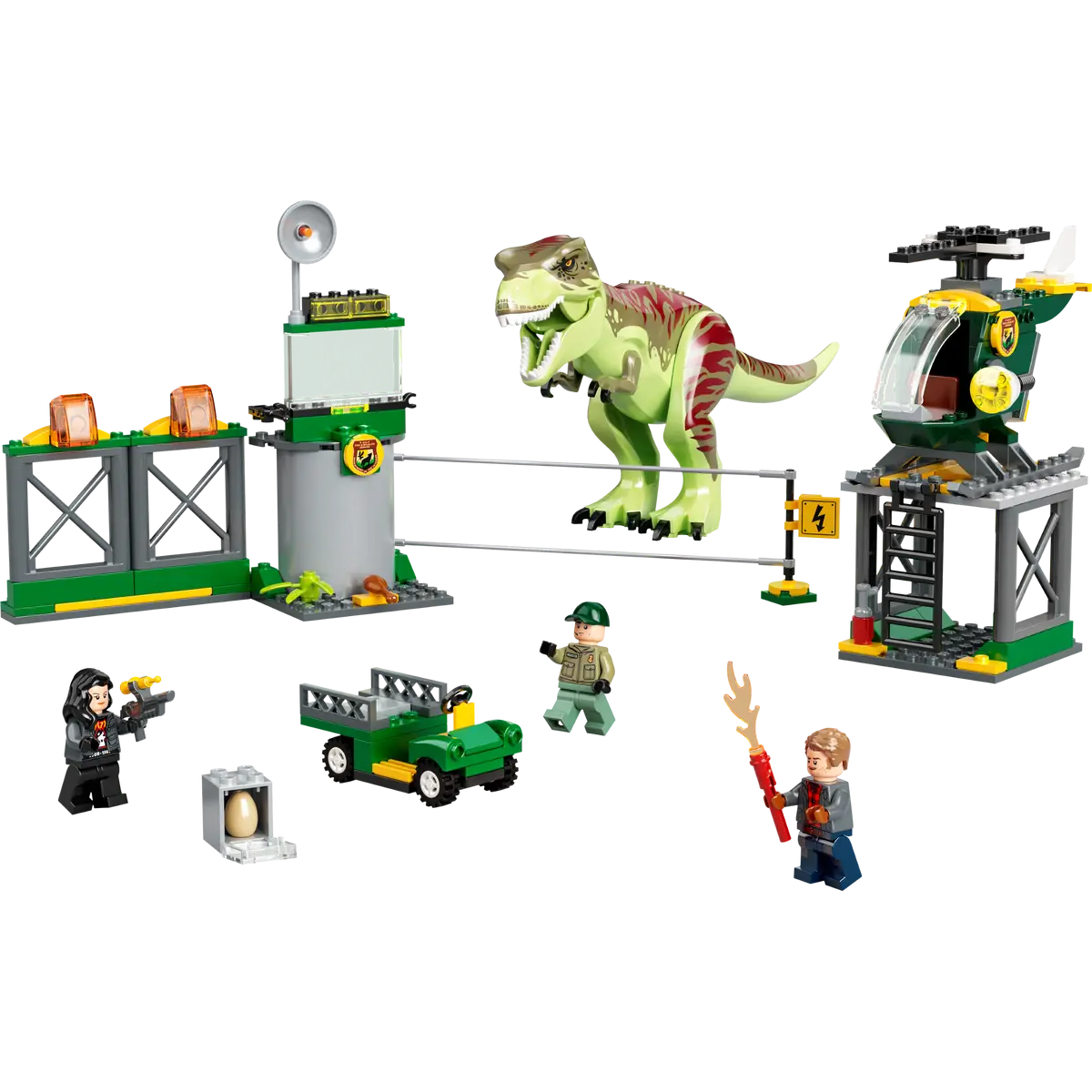 Jurassic World T Rex Dinosaur Breakout 76944 Brick Building Kit