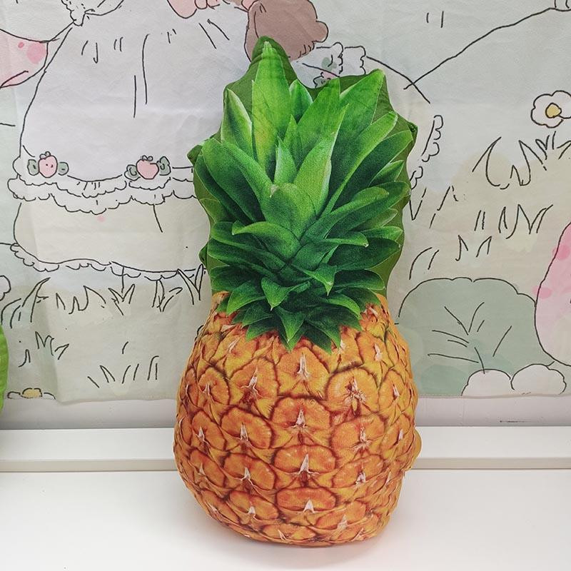 Realistic Fruit Plush Pillow 50cm 19.68 inches Pineapple
