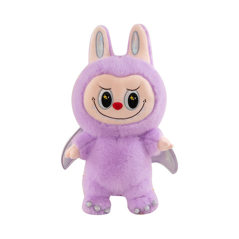 Labubu The Monsters With Wings Soft Stuffed Plush Multiple Sizes Purple