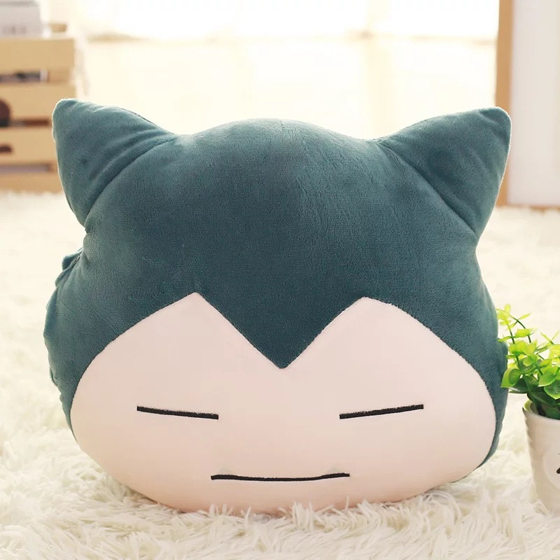 Pokemon Snorlax Soft Stuffed Plush Pillow 32x28cm 12.59x11.02inches