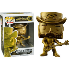 Funko Pop Rocks Motorhead Lemmy Kilmister #49 Gold Edition