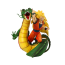 Figuarts Zero Son Goku Super Saiyan 3 Dragon Fist From Dragon Ball Z Figure Statue Orginal Color Edition