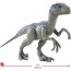 Jurassic World Dominion Velociraptor Blue Dinosaur Action Figure 30cm 12inches