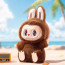 Pop Mart Labubu The Monsters Have A Seat Series DuoDuo Brown Vinyl Face Series Surprise Secret Plush Figure