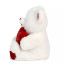 Mother's Day Bear Soft Stuffed Plush White