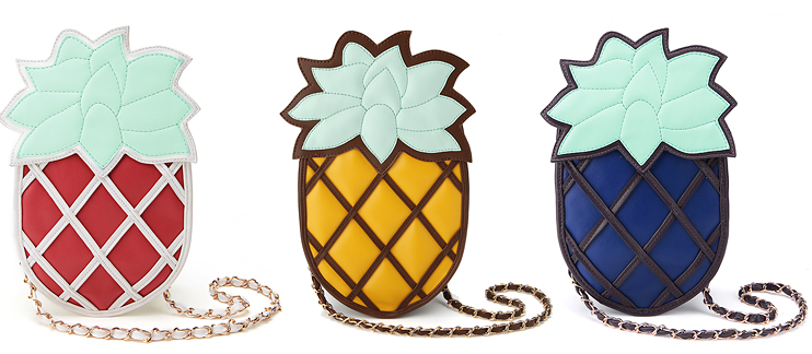 Pineapple Chain Purse Cute Kawaii